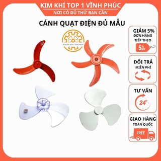 Cánh quạt điện 3 cánh b2 b3, b4, b5 20cm 30cm 40cm