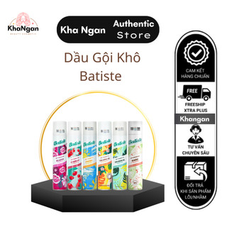 Dầu gội đầu khô Batiste Dry Shampoo Floral Essence