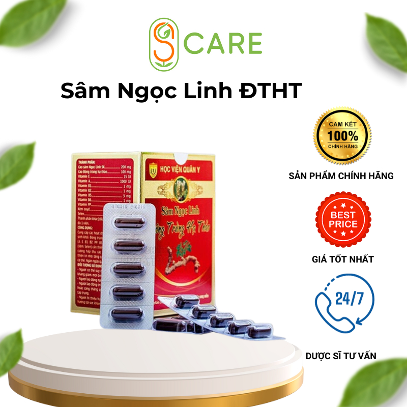 Sâm Ngọc Linh Đông Trùng Hạ Thảo Học Viện Quân Y - SG Care