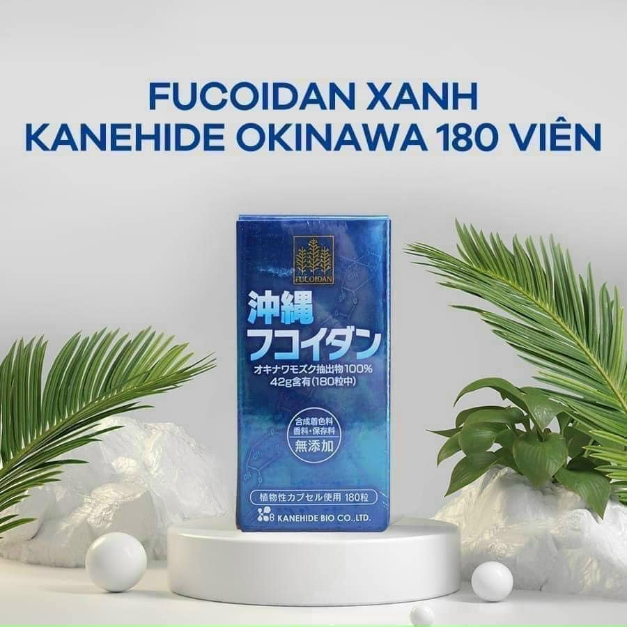 Fucoidan Xanh Nhật Bản - FUCOIDAN OKINAWA 180V