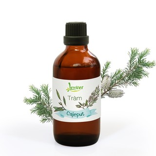 Tinh dầu Tràm Việt Nam 100ml Leviter giúp xông phòng, đuổi muỗi, phòng cảm mạo, pha nước tắm cho trẻ em