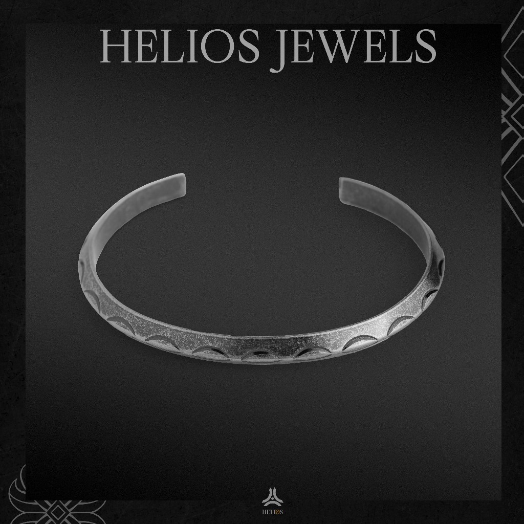 Vòng tay kim loại Helios Crescent VTKL0139