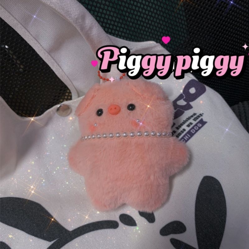 Móc Khóa Bông Heo Hồng - MK1760 - BCorner