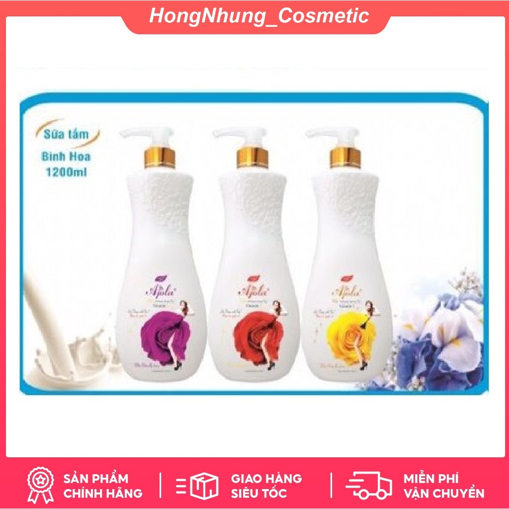 Sữa Tắm Ajola Vitamin E Chai ( 1.200ml )