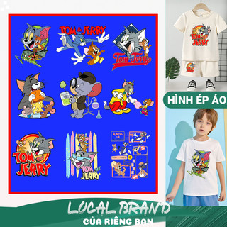 Hình ủi quần, áo Tom và Jerry cho trẻ em ủi bằng bàn là, bàn ủi H1