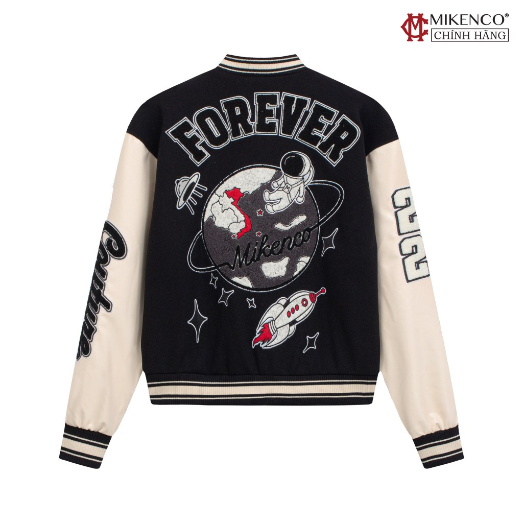Áo khoác varsity nam MIKENCO World Wide Varsity