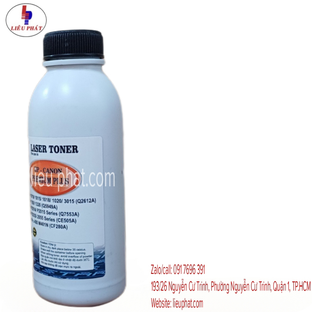 Mực in đổ / bơm / nạp cho máy HP / Canon laser trắng đen