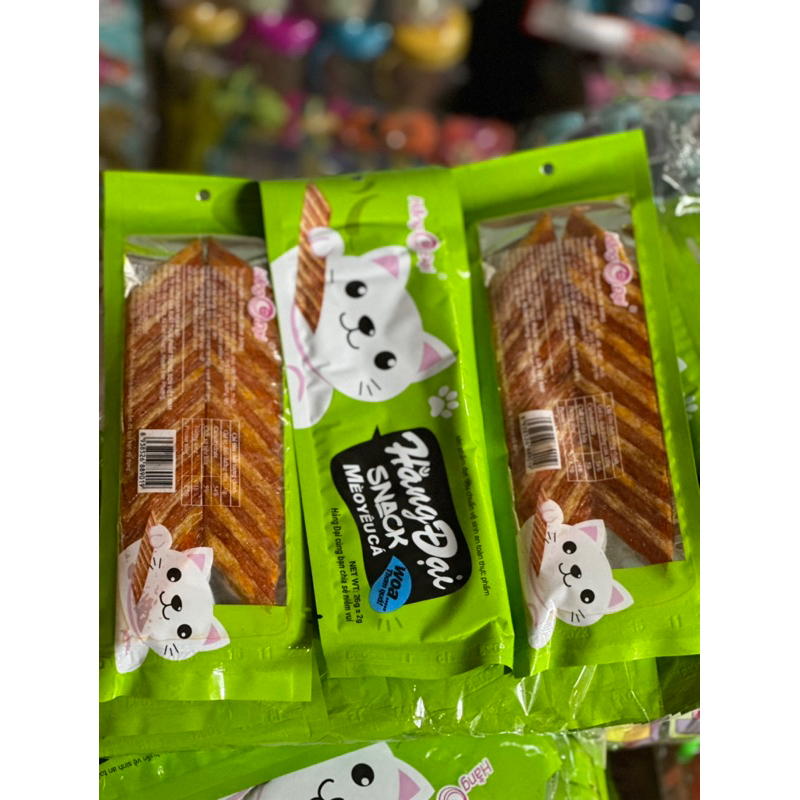 5gói sanck mèo yêu hằng đại 26g