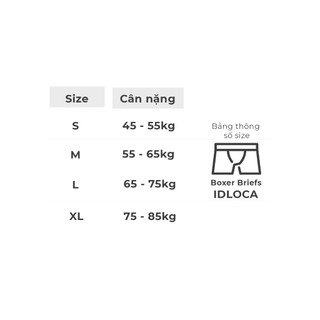 Quần Boxer IDLOCA Sắc Màu