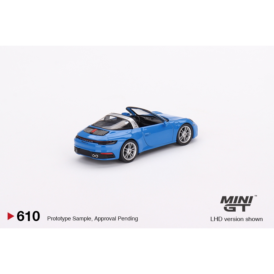 Mô hình ô tô Porsche 911 Targa 4S Shark Blue 1/64 MiniGT MGT00610