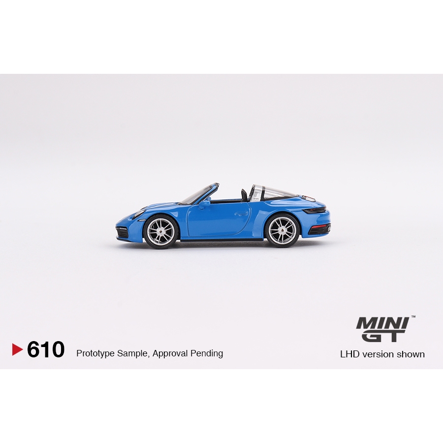 Mô hình ô tô Porsche 911 Targa 4S Shark Blue 1/64 MiniGT MGT00610