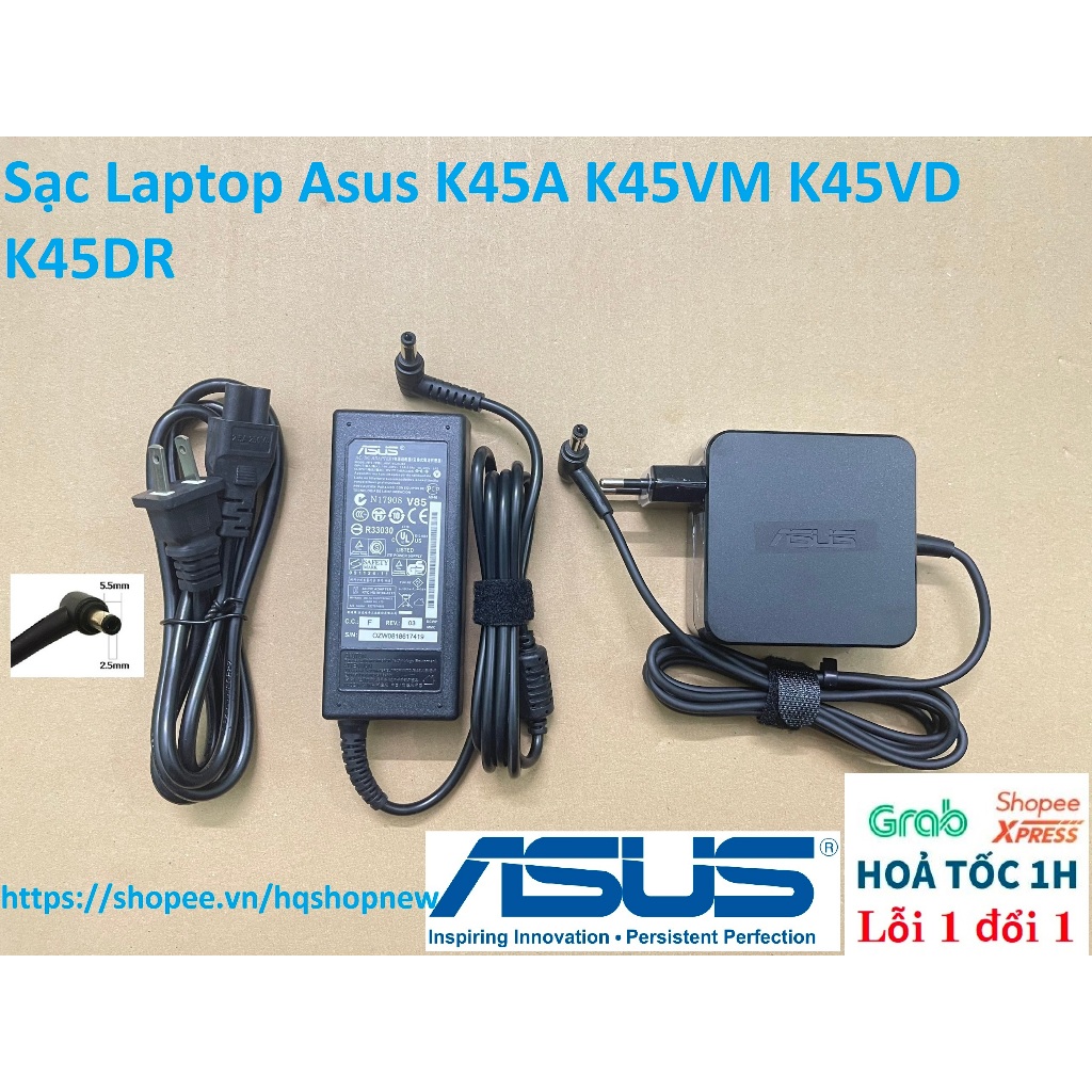 ⚡️ Sạc Laptop Asus K45A K45VM K45VD K45DR