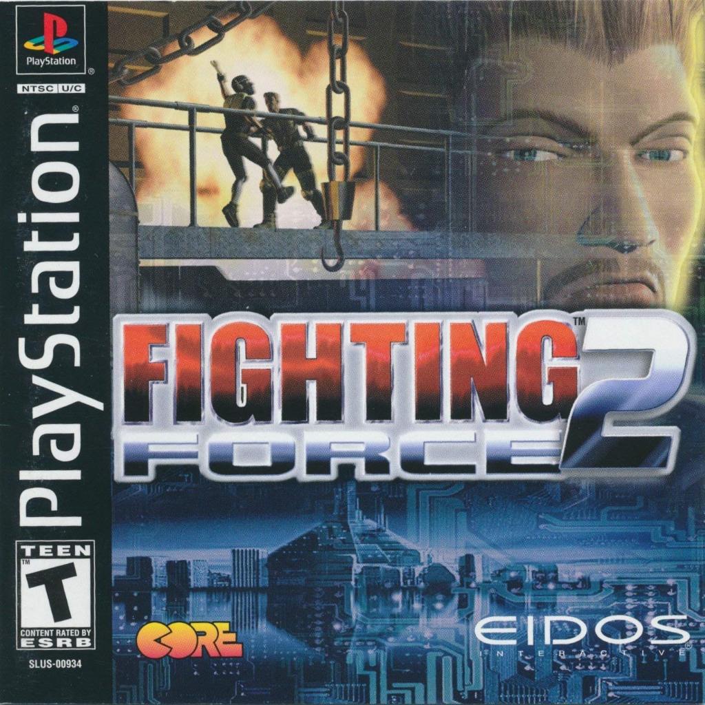 Đĩa game ps1 - Fighting Force 2 - cảnh sát hoàng gia 2 ps1