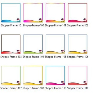 Shopee Frame Design background