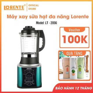 Máy làm sữa hạt thủy tinh dung tích lớn Lorente LT-2056