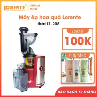 Máy ép chậm hoa quả trục đứng Lorente LT-2088