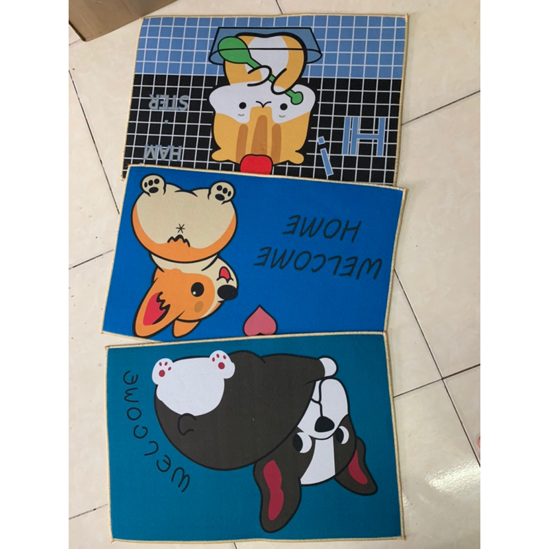 5 tấm THẢM LAU CHÂN HÌNH 3D đẹp chất lượng giá lại rẻ