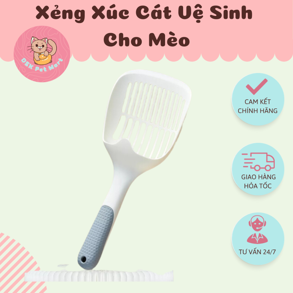 Xẻng Xúc Cát Vệ Sinh Cho Mèo Cao Cấp - Pakeway
