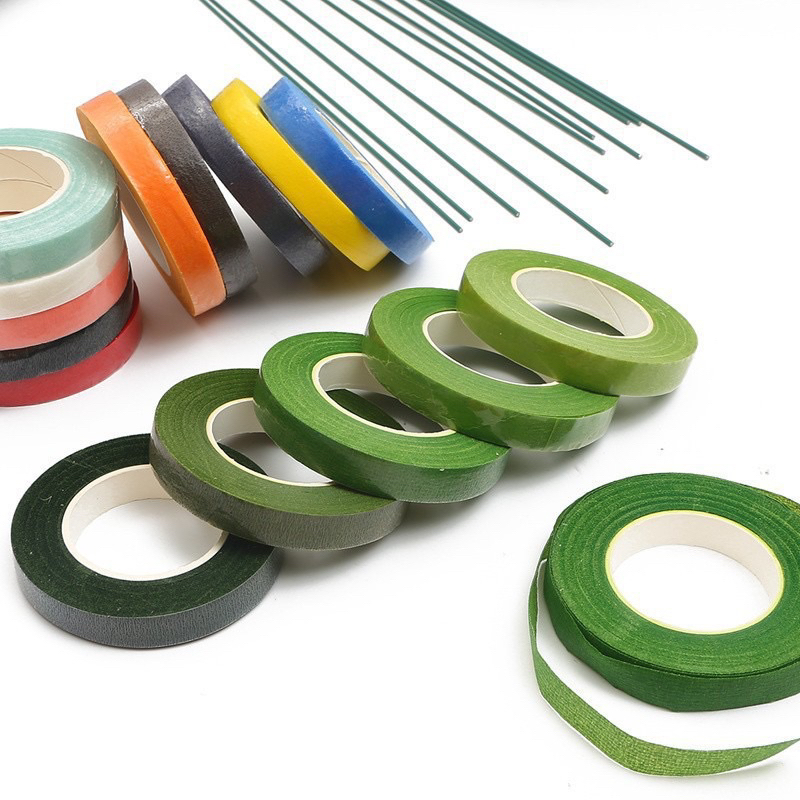Băng Keo Sáp 30 Yards/ roll 12mm dùng quấn hoa trang trí DIY  - Làm Đồ Trang Trí Handmade Lyna Flowers