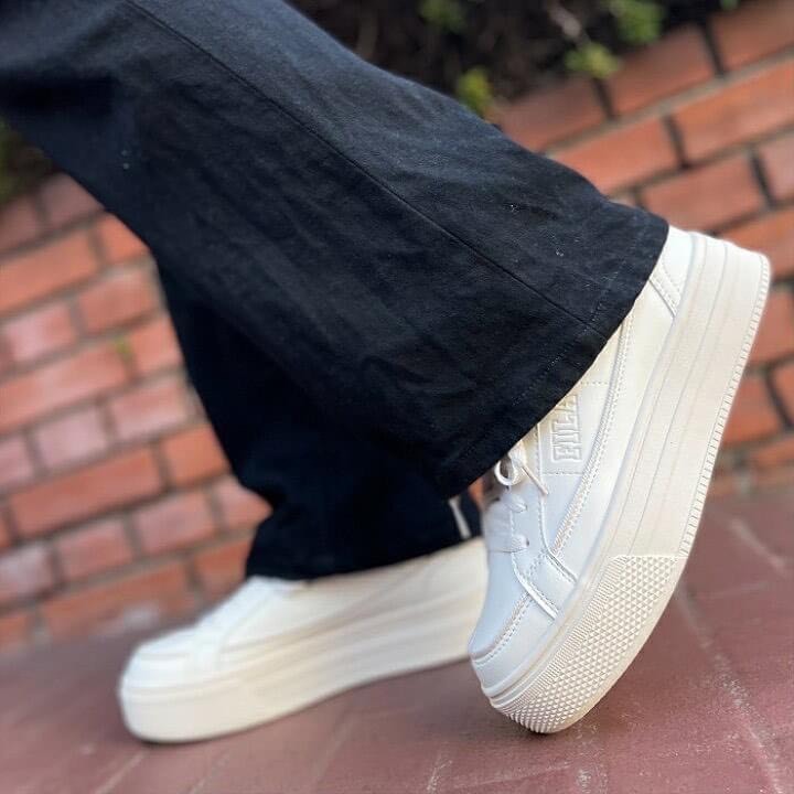 Giày thể thao nữ Fila Interfair đế cao hack dáng, siêu bền chính hãng Hàn Quốc sale