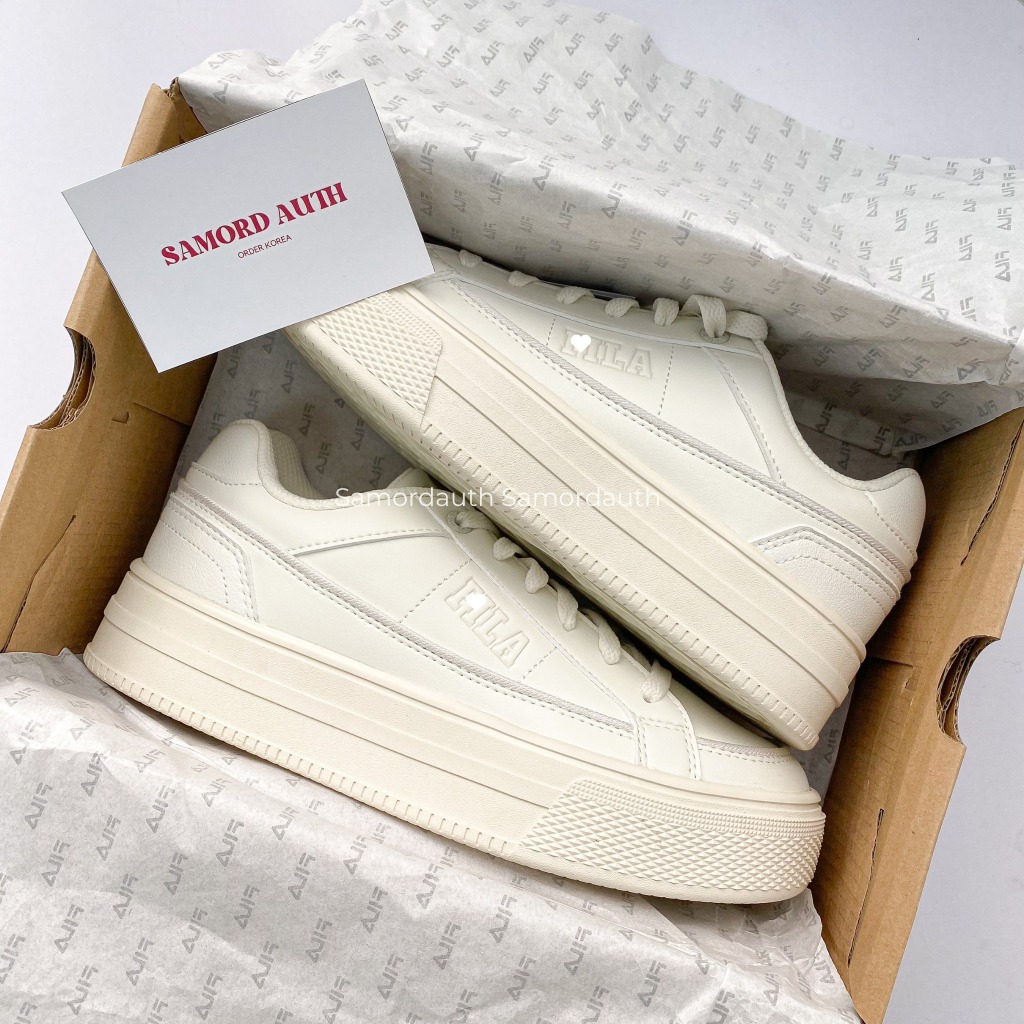 Giày thể thao nữ Fila Interfair đế cao hack dáng, siêu bền chính hãng Hàn Quốc sale