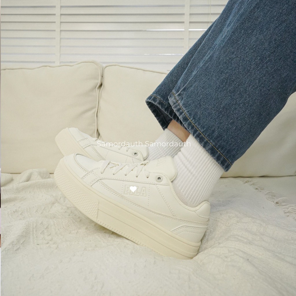 Giày thể thao nữ Fila Interfair đế cao hack dáng, siêu bền chính hãng Hàn Quốc sale