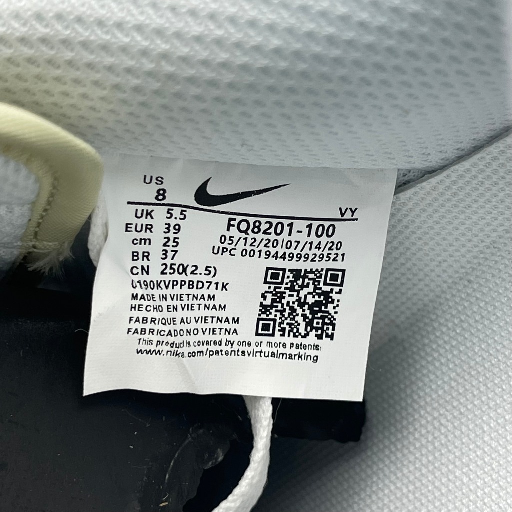 Giày AF1 Low 07 White Sail Light Silver Gum, AF1 Trắng Xanh Rêu Đế Nâu - Than.Shoes