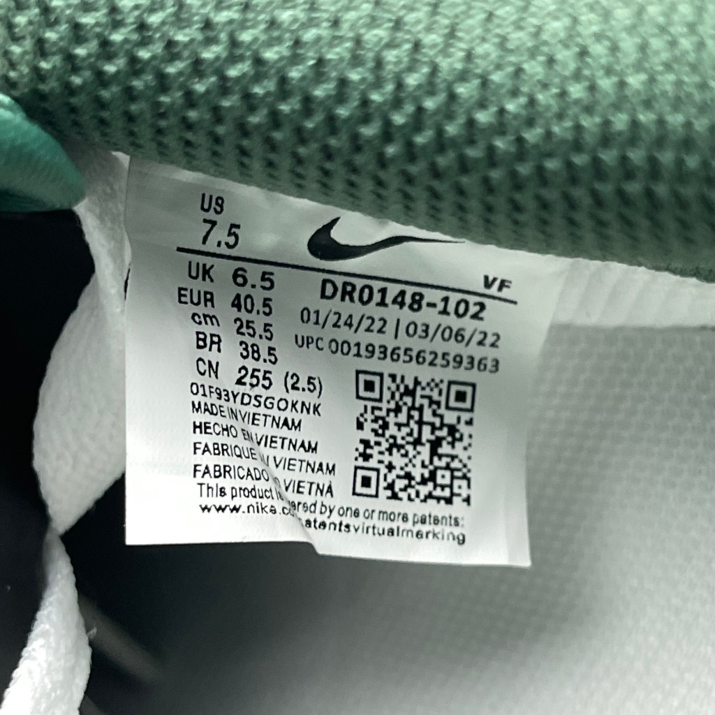 Giày AF1 Low 07 LX Gorge Green, AF1 Trắng Móc Xanh Rêu - Than.Shoes