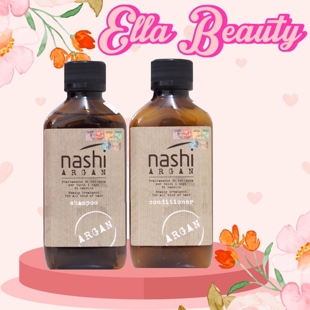 Dầu gội xả phục hồi hư tổn Nashi Argan 500ML - ELLA BEAUTY