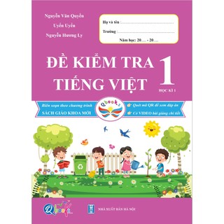Sách đề kiểm tra tiếng việt 1 hoc kì 1 - cánh diều