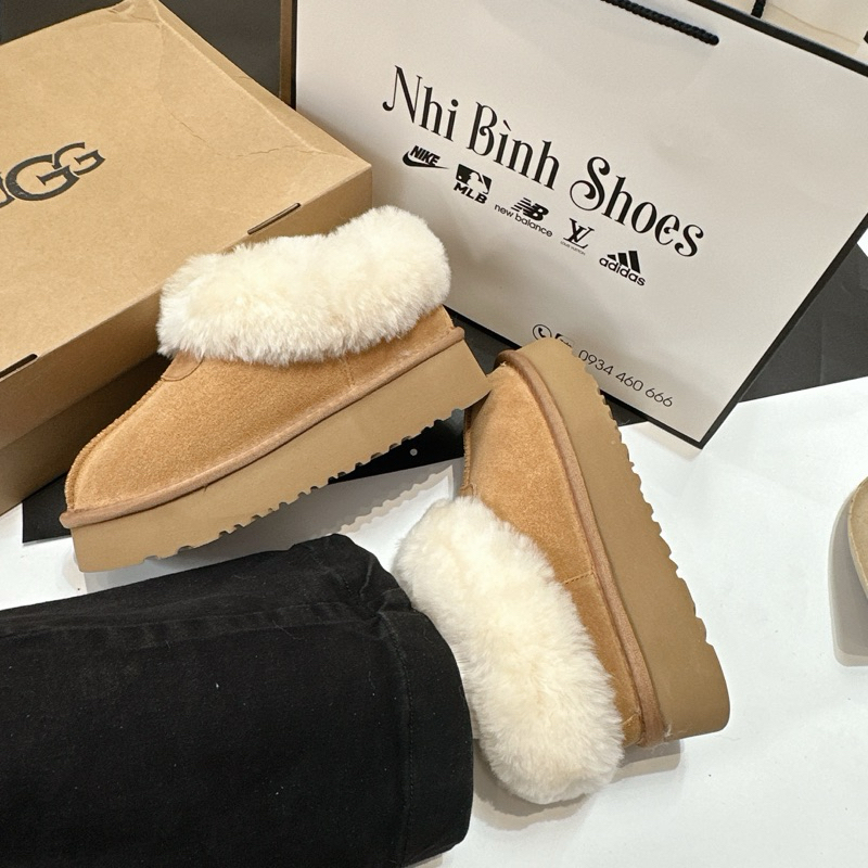 ⚡️BEST QUALITY⚡️ Bốt cổ lông đế cao U.G.G