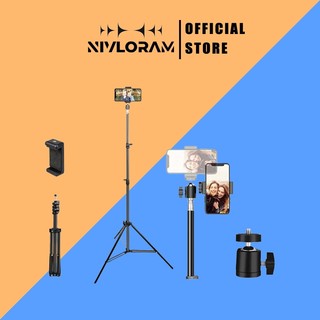3 Chân Dùng Để Chụp Ảnh, Livestream, Quay Video, Giá Đỡ Điện Thoại Tiện Lợi Chắc Chắn Cao 70cm-2.1mét