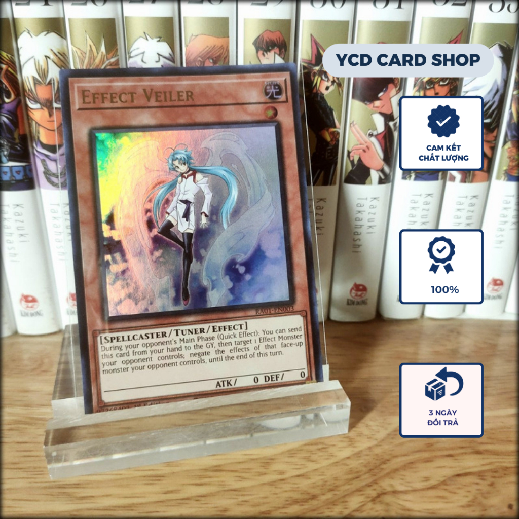 Thẻ bài Yugioh Chính Hãng Effect Veiler