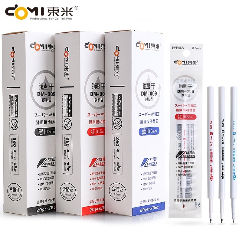 Ngòi DOMI LENG KENG 11cm 0.5mm dành cho bút gel DOMI Và MURA bút gel, bút nước
