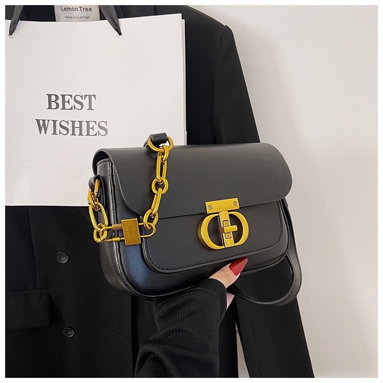 Túi đeo chéo, túi xách nữ đeo vai đẹp khóa T da dày mềm cá tính PK 645