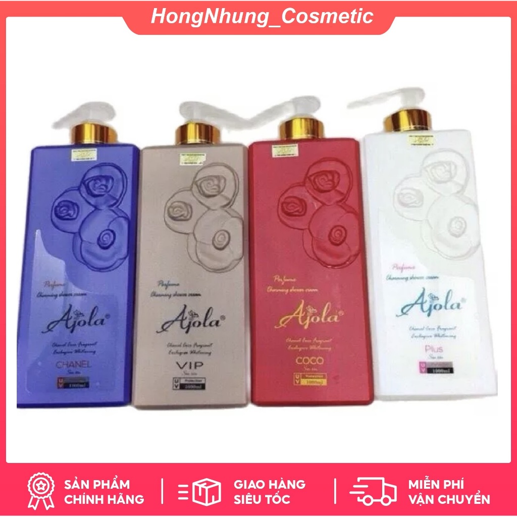 Sữa Tắm Nước Hoa Ajola Chai Vuông