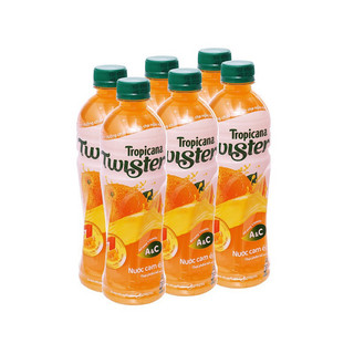 Lốc nước cam ép Twister 6 chai 320ml