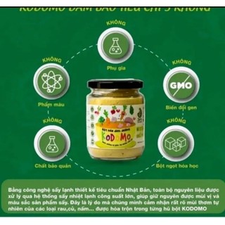 Bột nêm dinh dưỡng KoDoMo 6m+