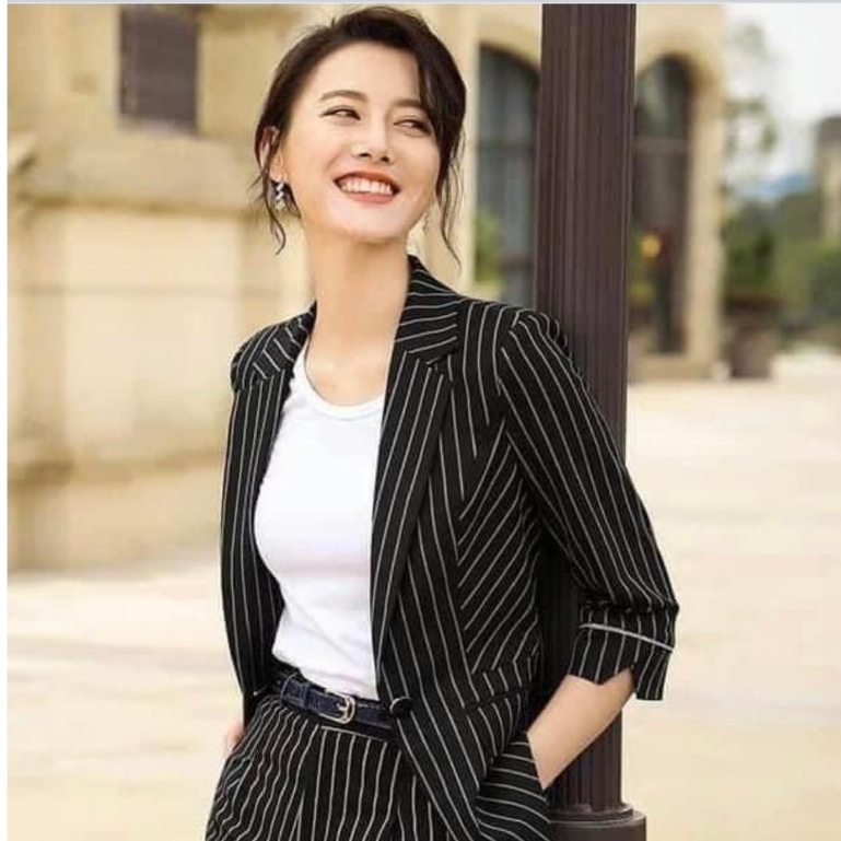 Vải kẻ sọc ngang Phượng Thúy khổ ngang 1m50 chuyên may sơmi quần tây, vest blazer và thời trang nam nữ