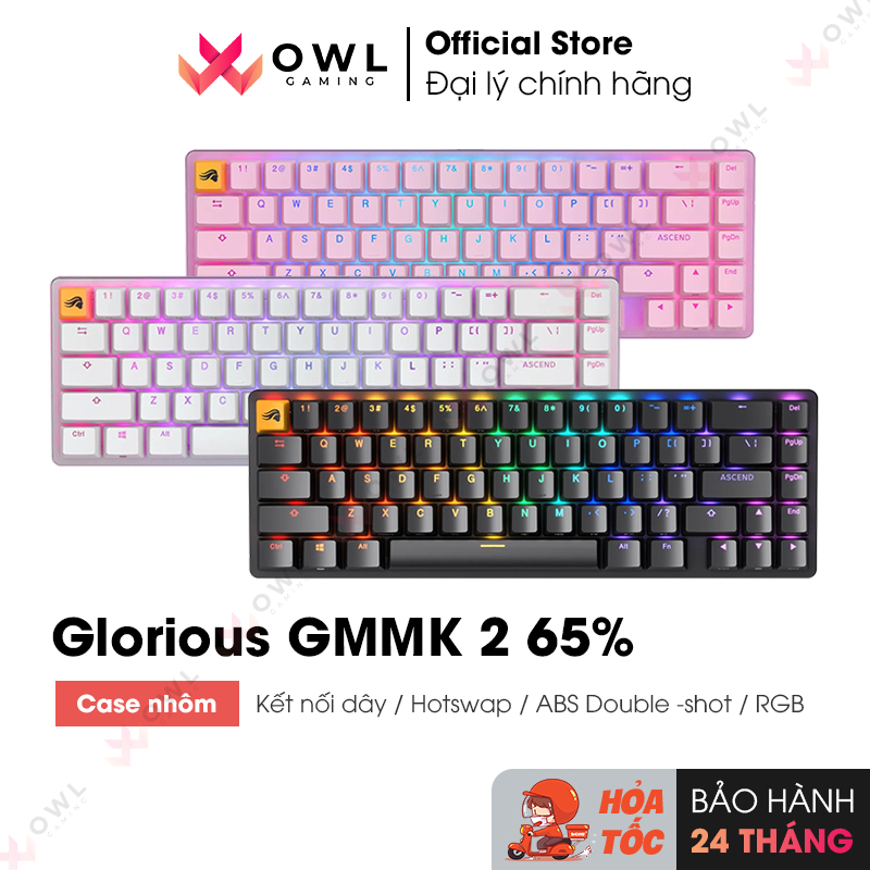 Bàn phím cơ Glorious GMMK 2 65%