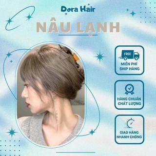 Thuốc nhuộm tóc màu nâu lạnh không tẩy | dorahair, dorahairs