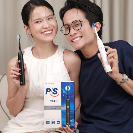 Bàn Chải Điện P/S Công Nghệ Sóng Âm S100 Pro Expertcare
