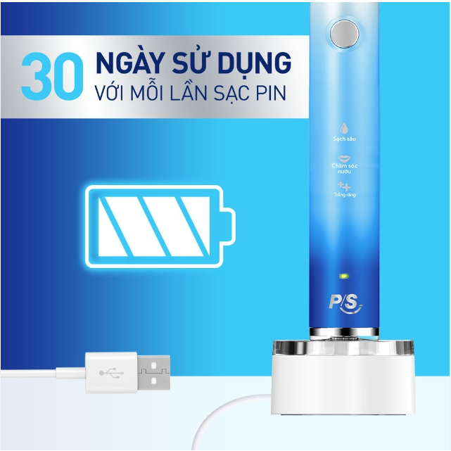 Bàn Chải Điện P/S Công Nghệ Sóng Âm S100 Pro Expertcare