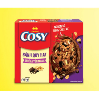 BÁNH QUY HẠT MINI SOCOLA YẾN MẠCH COSY HỘP 196G