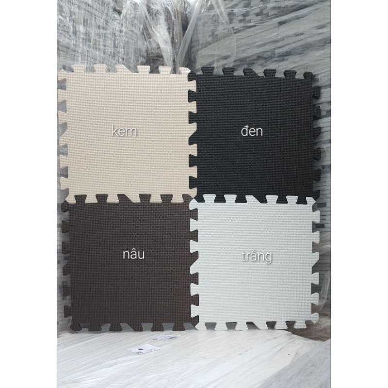 Combo 10 xốp ghép lót sàn ko mùi 30x30cm giao xô