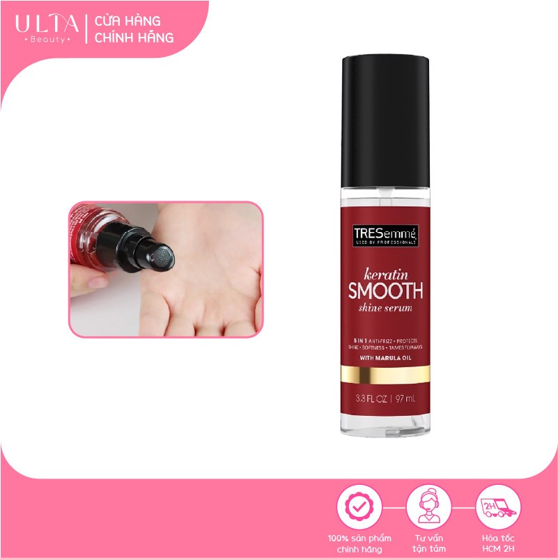 Serum Dưỡng Tóc TRESemme Vào Nếp Bóng Mượt  & Xịt Bảo Vệ Tóc Keratin Smooth