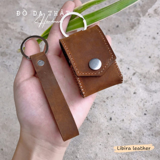 Bao da zippo case bao da bật lửa zippo da thật handmade libira leather – đồ da thủ công làm theo yêu cầu
