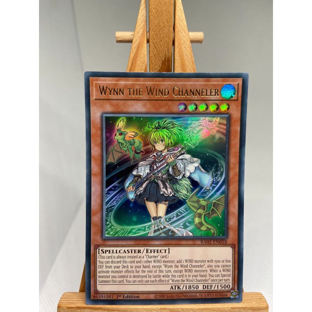 Thẻ Bài Yugioh Monster Wynn the Wind Channeler - RA01-EN018