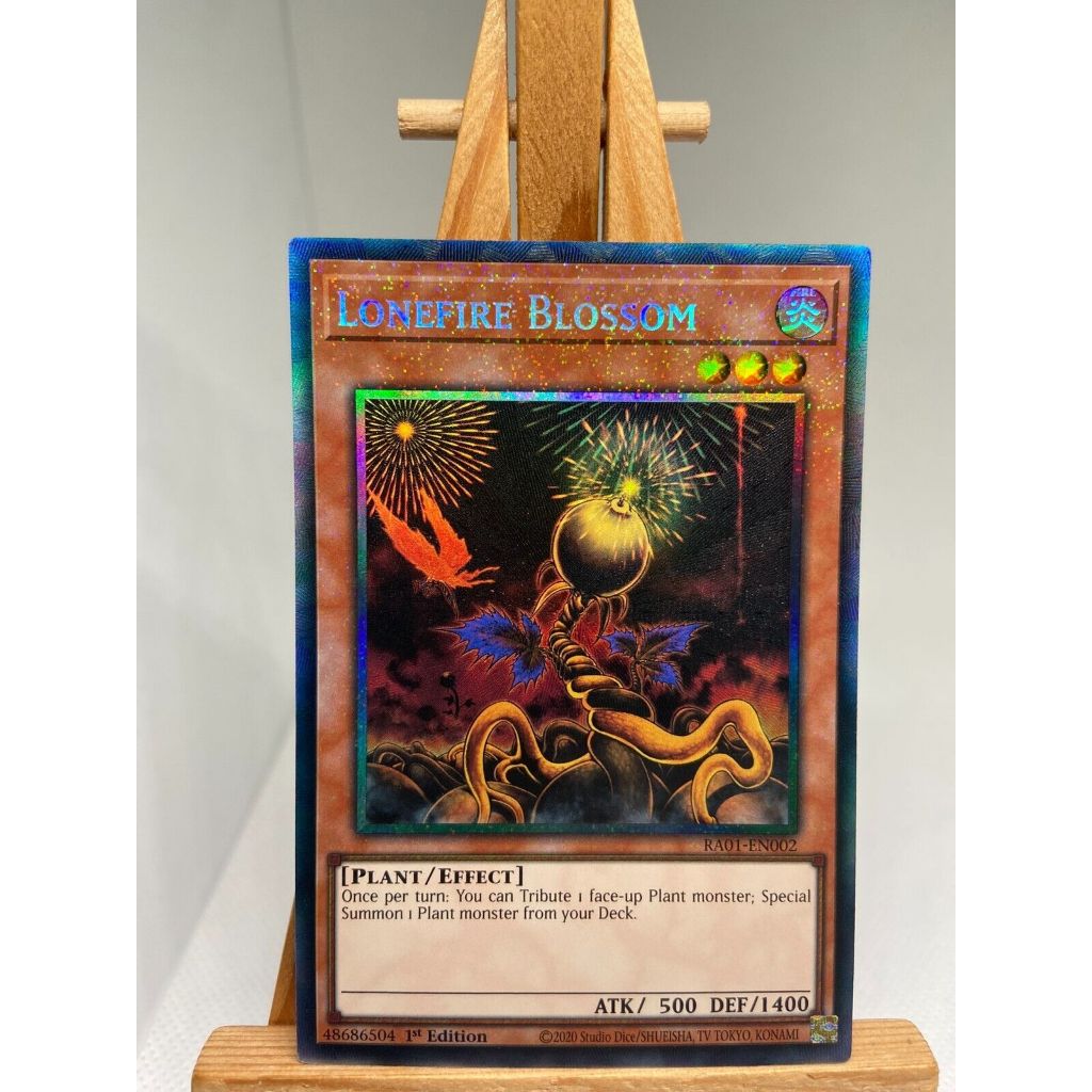 Thẻ Bài Yugioh Monster Lonefire Blossom - RA01-EN002