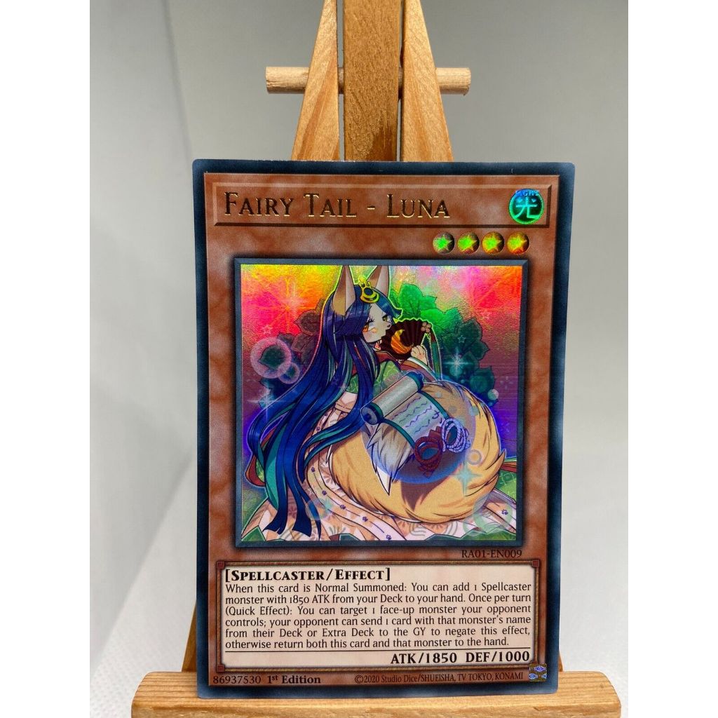 Thẻ Bài Yugioh Monster Fairy Tail - Luna - RA01-EN009